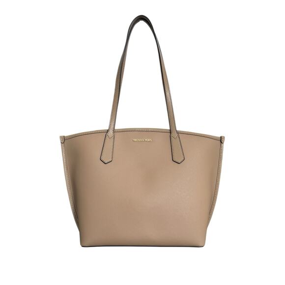 NWT! Michael Kors Jane Large Saffiano Leather Tote in Camel - Picture 1 of 7